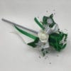 Artificial Wedding Flower Girl Wand Butterfly Emerald Green