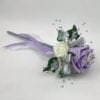 Artificial Wedding Flower Girl Wand Butterfly Lilac