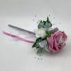 Artificial Wedding Flower Girl Wand Butterfly Hot Pink