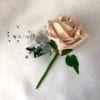 Artificial Wedding Flowers Single Buttonhole / Groomsmen buttonhole