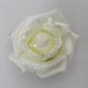 Sample Bridal Rose Ivory Glittered