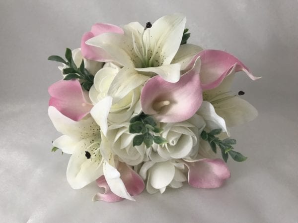 Lillies bridesmaid bouquet