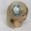hair comb turquoise