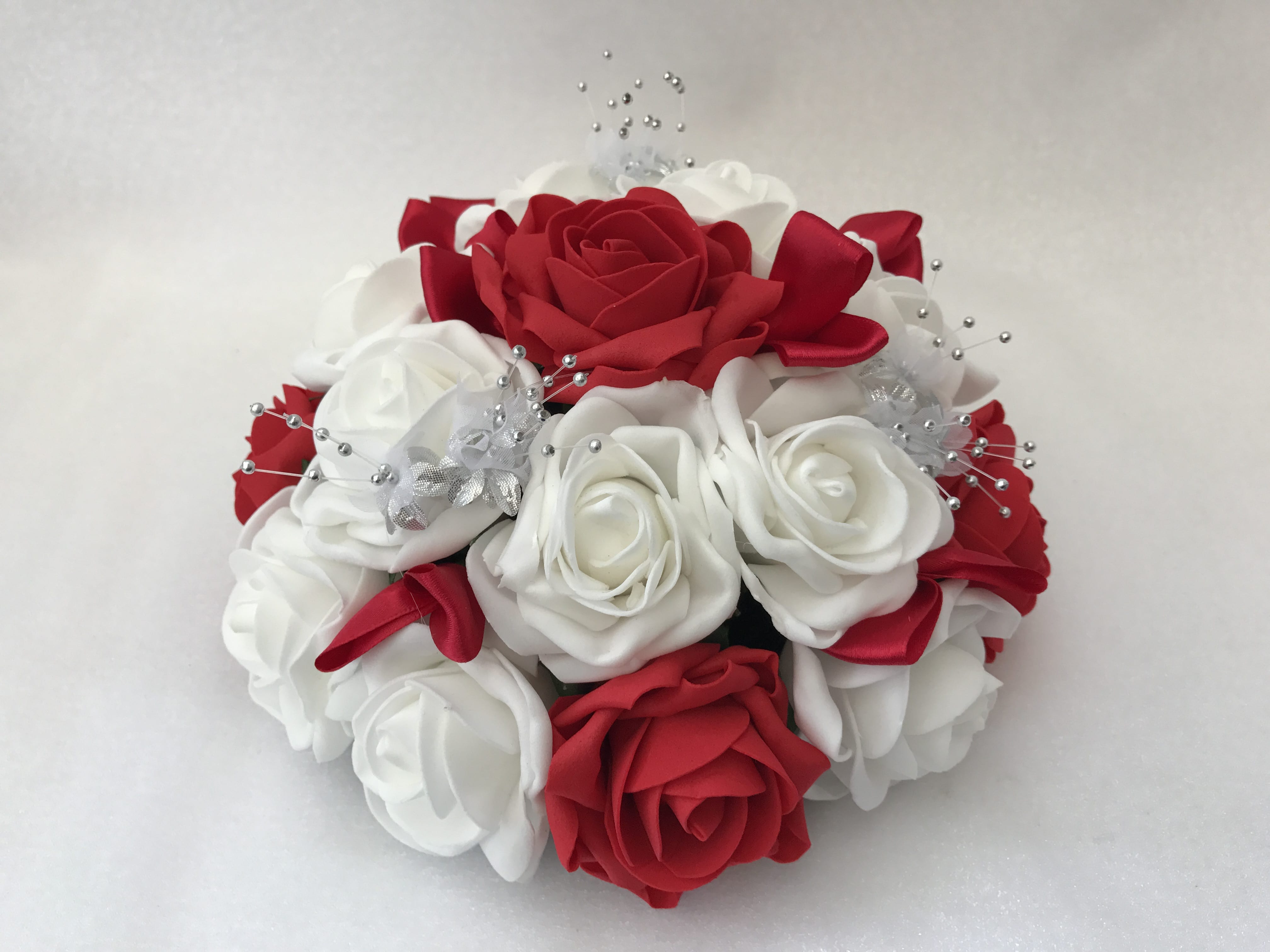 Artificial Wedding Flowers Round Table Decoration Roses