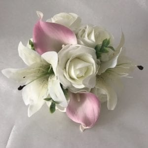 Lillies bridesmaid bouquet
