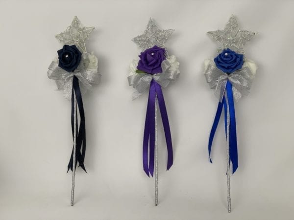 flower girl wands star