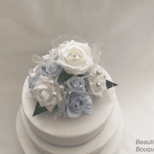 pearls cake topper
