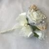 Small bridesmaid posy with pearls
