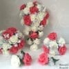 Artificial Wedding Bouquets - Pink Coral