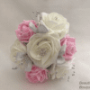 small pink heart bouquet