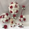 Artificial Wedding Bouquets - Red