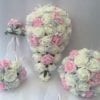 Artificial Wedding Bouquets - pink