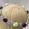 flower hair garland