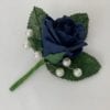 single buttonhole with pearls