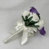 purple calla lily bouquet