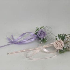 flower girl heart wand