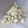 Artificial Bridal Teardrop Brides Bouquet Calla Lilles