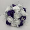 Artificial Bridesmaid Bouquet Posy - Silver Flower Sprays