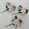 Artificial Buttonhole Wedding Corsage - 6 Roses