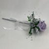 Artificial Wedding Flowers Package Brooches Roses 3 Colours Flower Girld Wand
