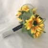 Artificial Wedding Flowers Bridesmaid Small Posy Sunflower