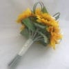 Artificial Wedding Flowers Bridesmaid Small Posy Sunflower