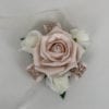 Artificial Wedding Flowers Prom Wrist Corsage Diamante