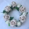Artificial Wedding Flowers Candle Ring - Ivy