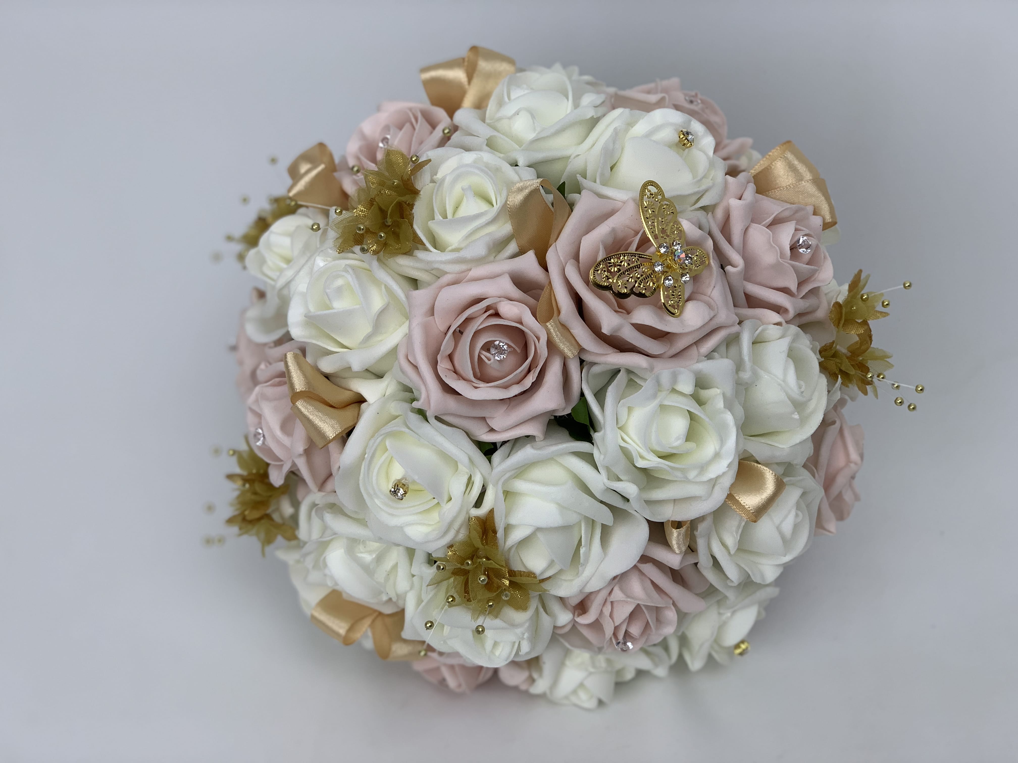 Cheap Artificial Wedding Bouquets Wedding Centerpieces Bouquet Sweetheart Rose Silk Flower