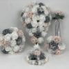 Artificial Wedding Bouquets Blush Pink Grey