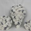Artificial Wedding Flowers -Silver Snowflakes