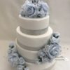 3 Piece Cake Topper - Baby Blue