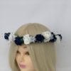 Artificial Bridesmaid Headband Flower Bud Garland - Image 6