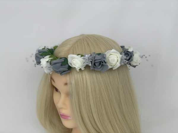 Wedding Flower Garland - Grey