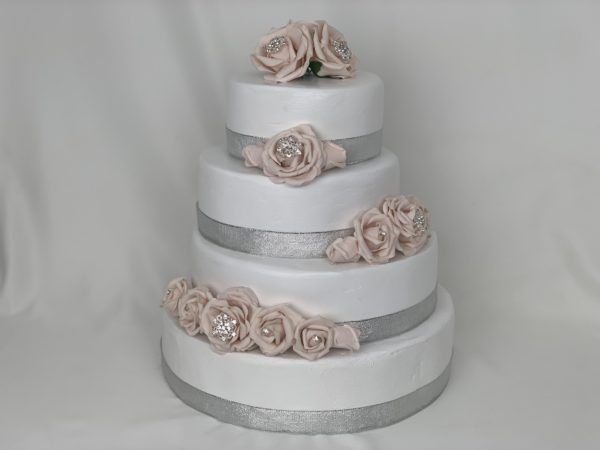Wedding Cake Topper - Blush Pink