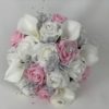 Artificial wedding bouquets - calla lilies bridesmaid posy