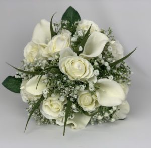 artificial wedding bouquets gypsophila brides posy