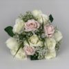 Artificial wedding bouquet with gypsophila blush pink