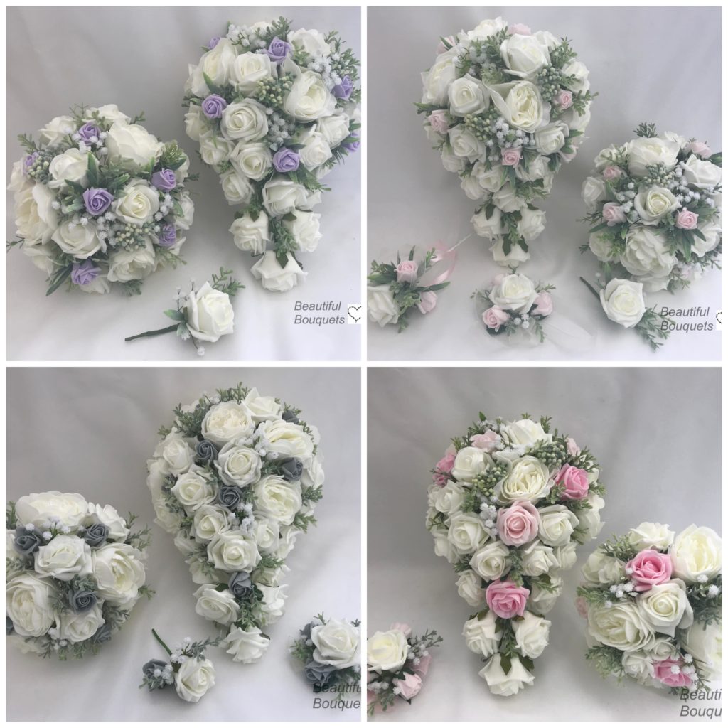 Artificial Wedding Flower Packages / Beautiful Bouquets