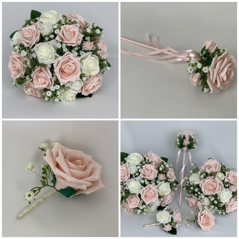 Artificial Wedding Flower Packages / Beautiful Bouquets