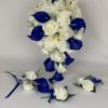 star lily bouquets royal blue