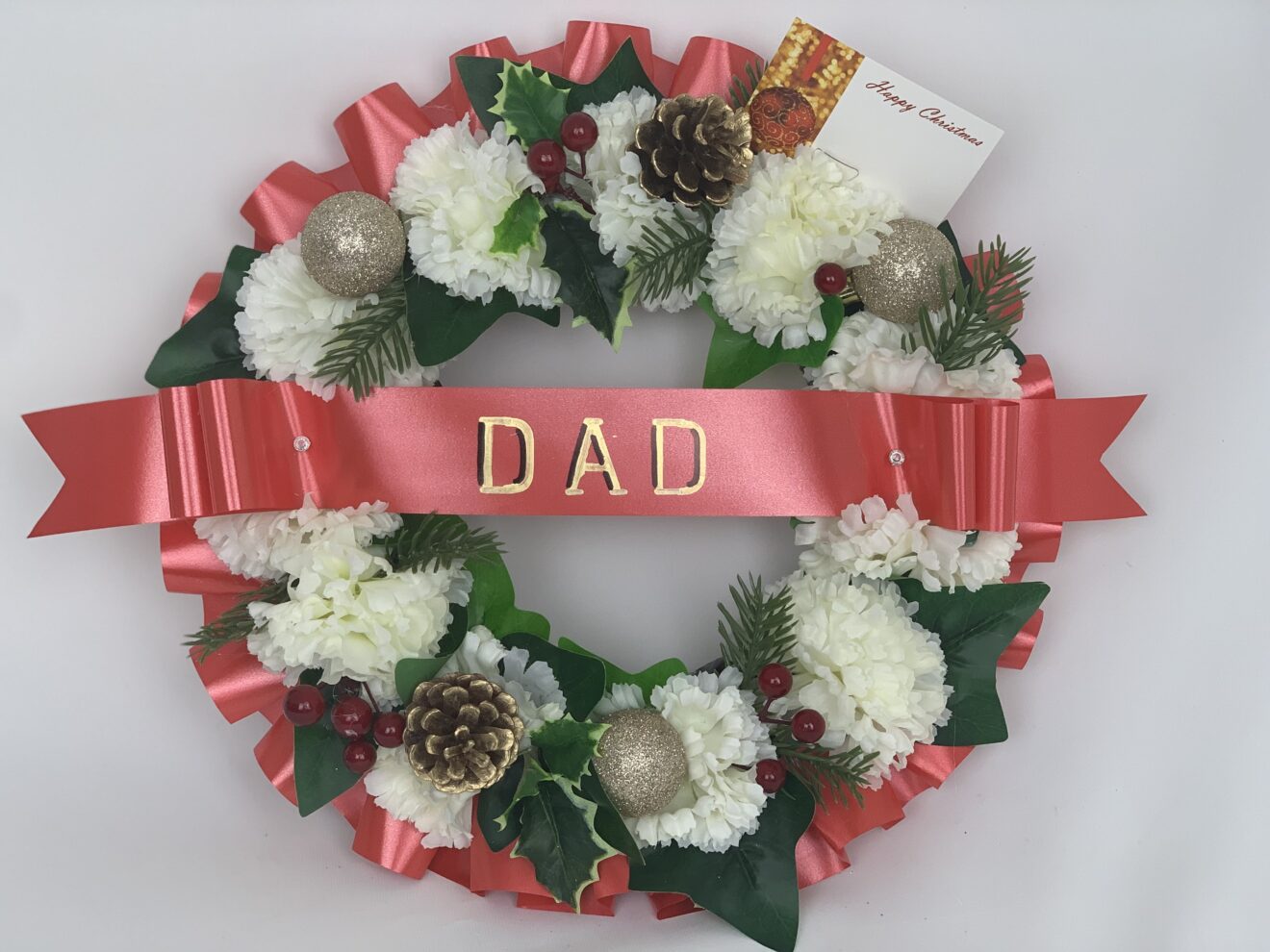 Christmas Artificial Grave Flowers BEAUTIFUL BOUQUETS