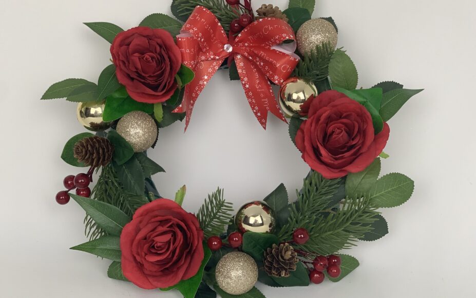 artificial christmas wreath