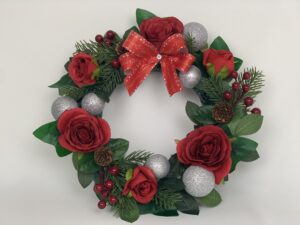 artificial christmas wreath