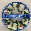 Artificial Christmas Carnation Funeral Wreath