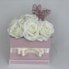 Artificial Flower Hat Box Butterfly Square - Image 3