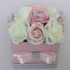 Artificial Flower Hat Box Diamante Square - Image 2