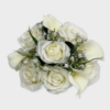 Artificial Bridesmaid Posy Bouquet Silk Calla Lily -Click to see colour options - Image 3