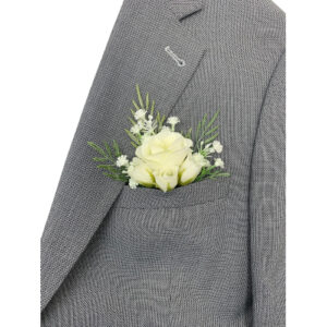 Artificial Wedding Pocket Flower Buttonholes