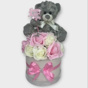 Mother’s Day flowers with Teddy bear